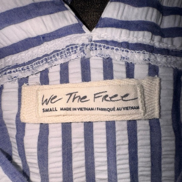 We The Free One Of The Boys Striped Tunic Shirt Size Small NWOT - Picture 7 of 15